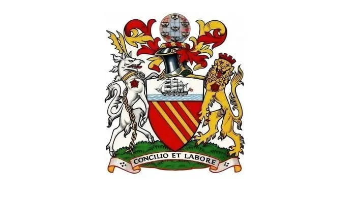 Biểu trưng thành phố Manchester được CLB sử dụng giai đoạn 1902-1940s