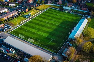Hình ảnh tổng quan sân vận động Victory Park, sân nhà của câu lạc bộ Chorley FC
