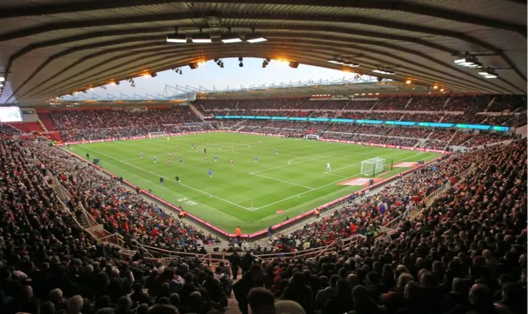 Không khí cuồng nhiệt tại sân Riverside trong một ngày diễn ra trận đấu của Middlesbrough