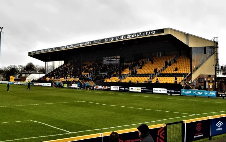 Sơ đồ bố trí chỗ ngồi và khán đài tại sân vận động Haig Avenue của Southport FC