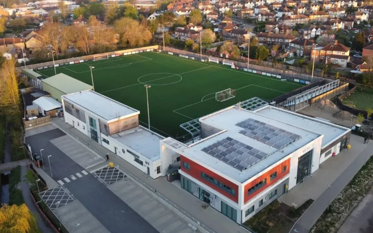 Sơ đồ sân Meadowbank từ trên cao