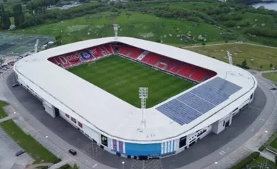 Toàn cảnh sân Eco-Power Stadium từ trên cao
