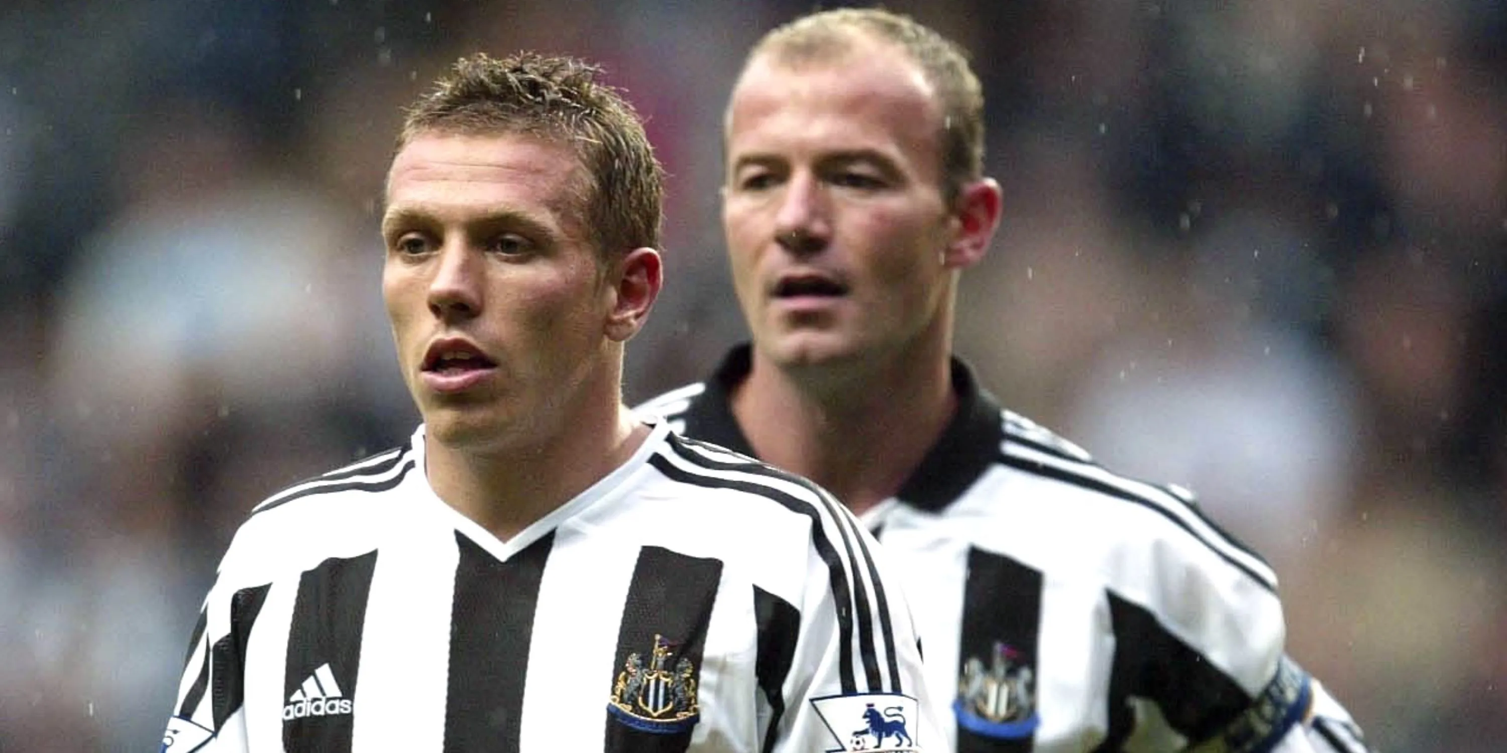 Craig Bellamy cùng huyền thoại Alan Shearer tại Newcastle United