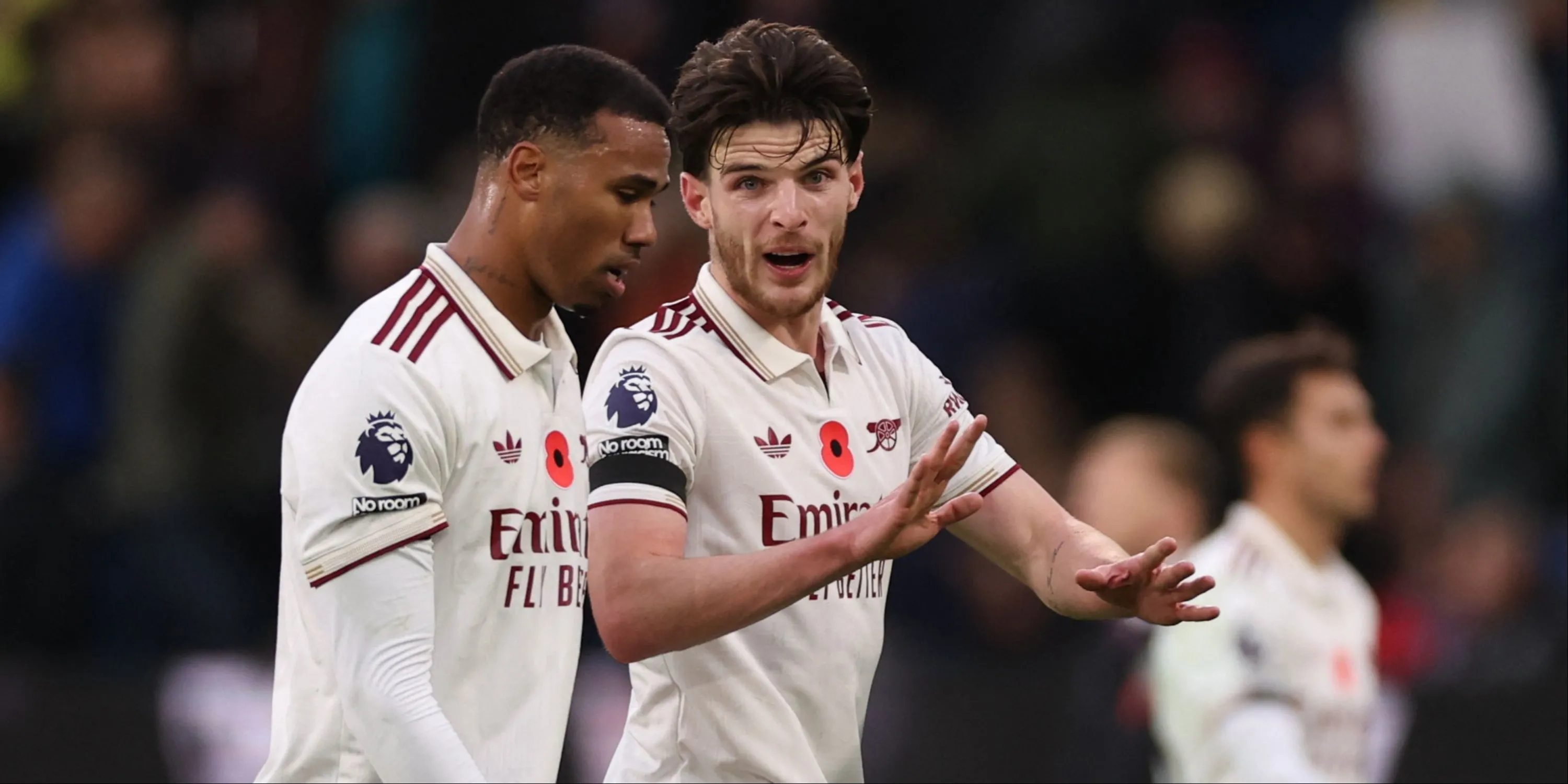 Declan Rice và Gabriel tại Arsenal, hai trụ cột phòng ngự và tấn công của Pháo thủ