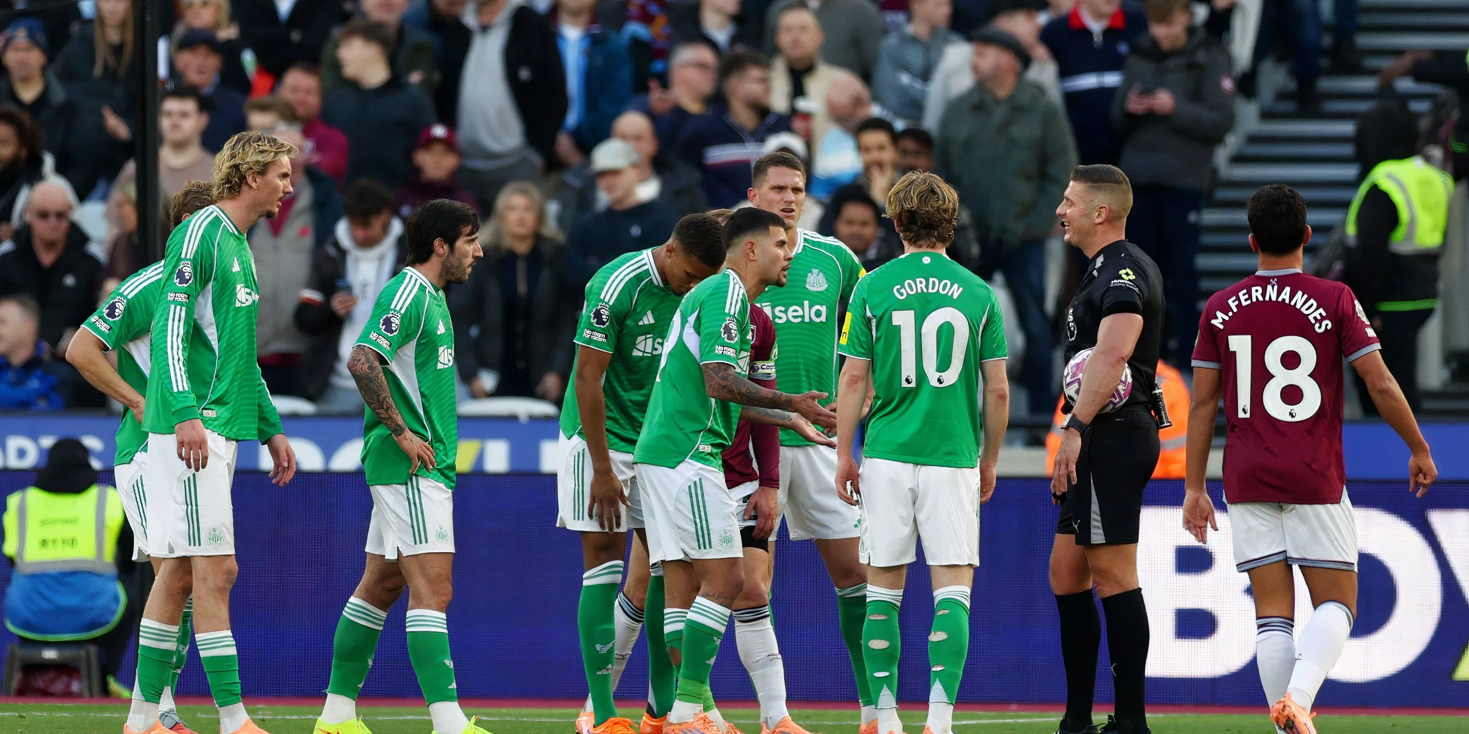 Đội hình Newcastle thất vọng trước sức ép của West Ham