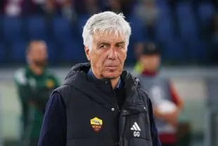 Gian Piero Gasperini - Huấn luyện viên trưởng AS Roma tại trận đấu Europa League