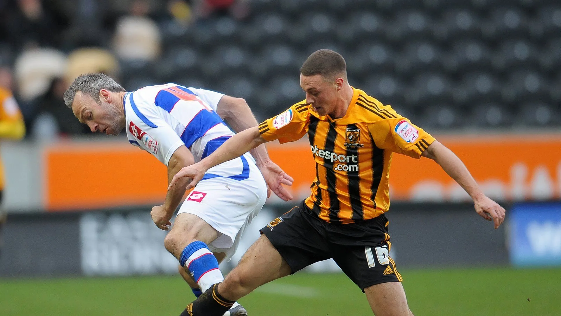 James Chester trong màu áo Hull City